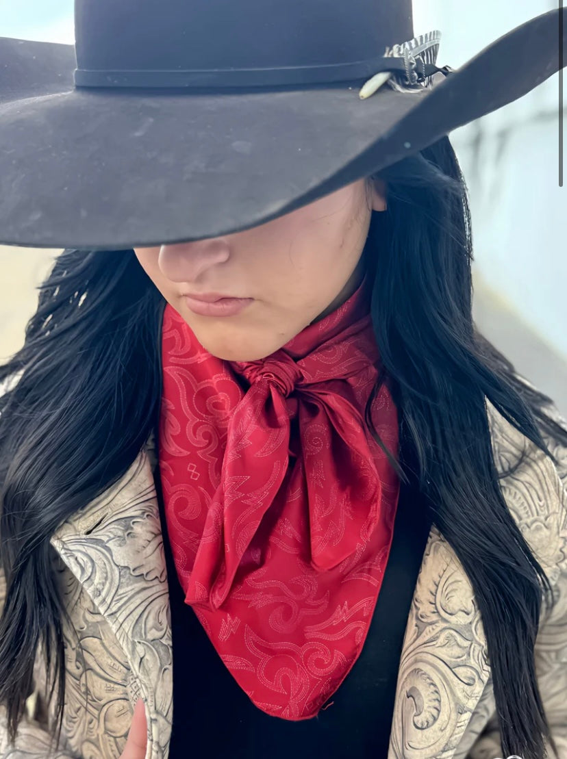 Stitched Out Wild Rag