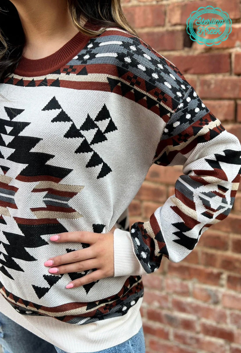 Lean on me sweater