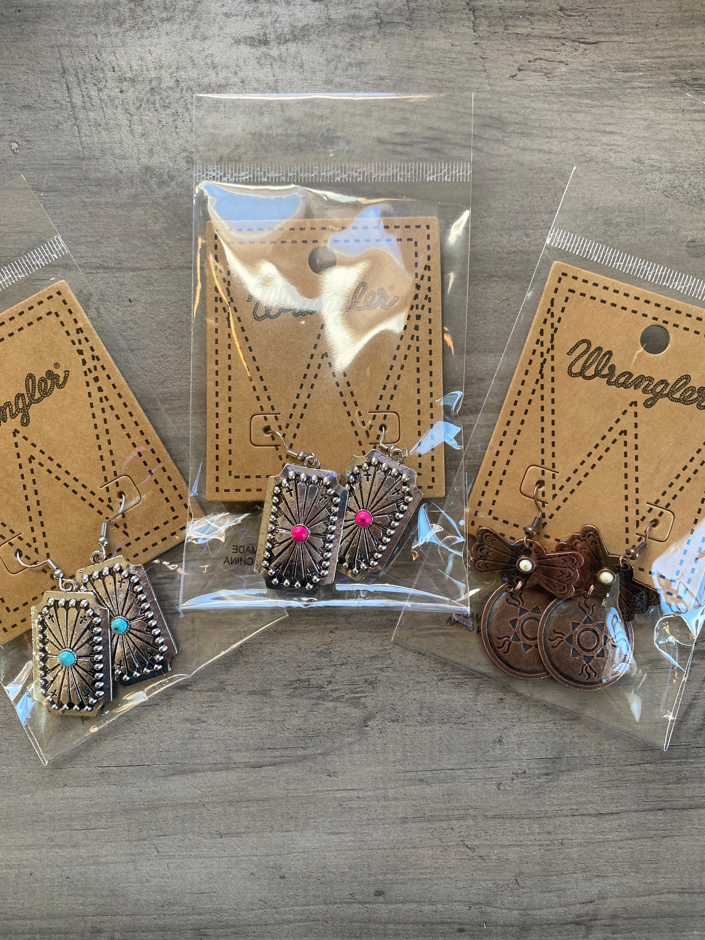Wrangler earrings