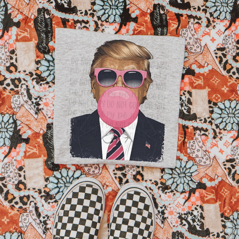 Bubble Gum Trump Tee