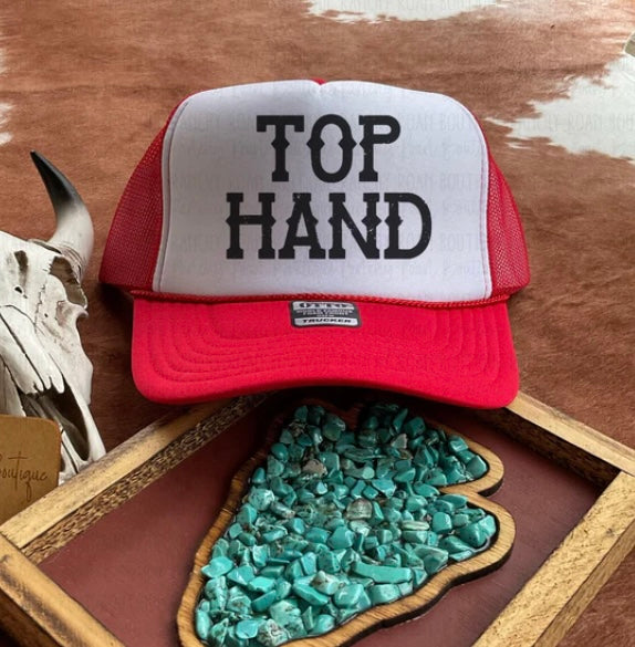 Top Hand Trucker Hat