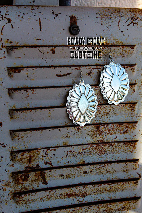 Choctaw Concho Earring