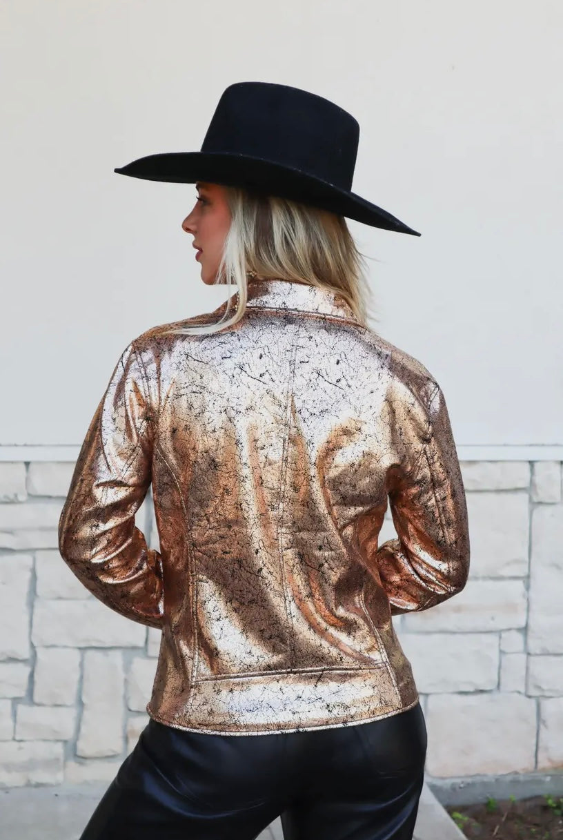 Rose Gold Rush Jacket