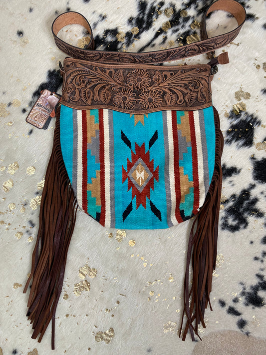 Turquoise Gem crossbody