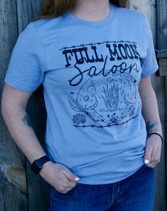 Full Moon Saloon tee